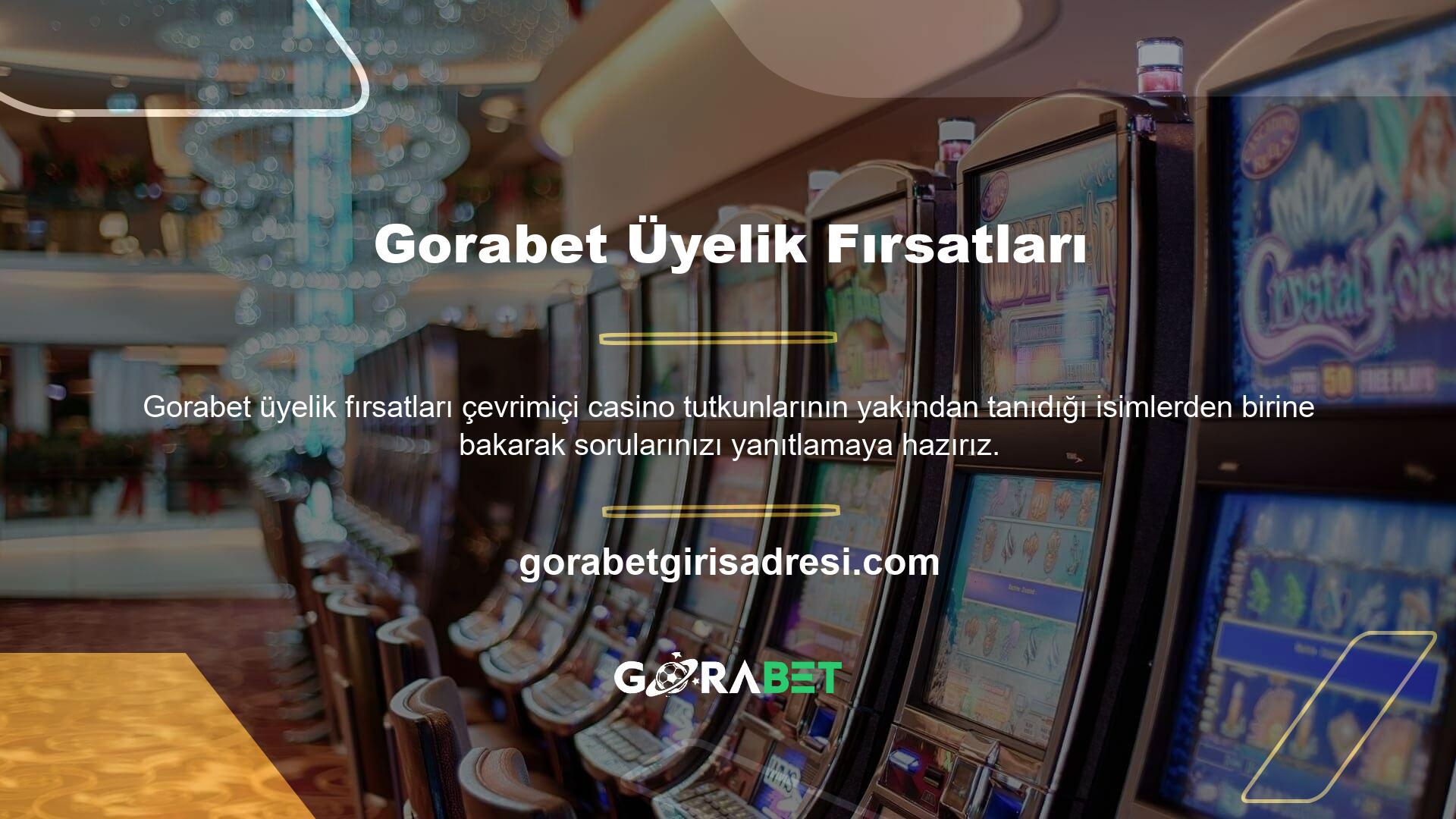 Gorabet bahis sitesi uzun süredir bu alanda hem spor bahisleri hem de casino oyunları sunan sitelerden biridir ve oldukça iyi işler yaptığını görebilirsiniz